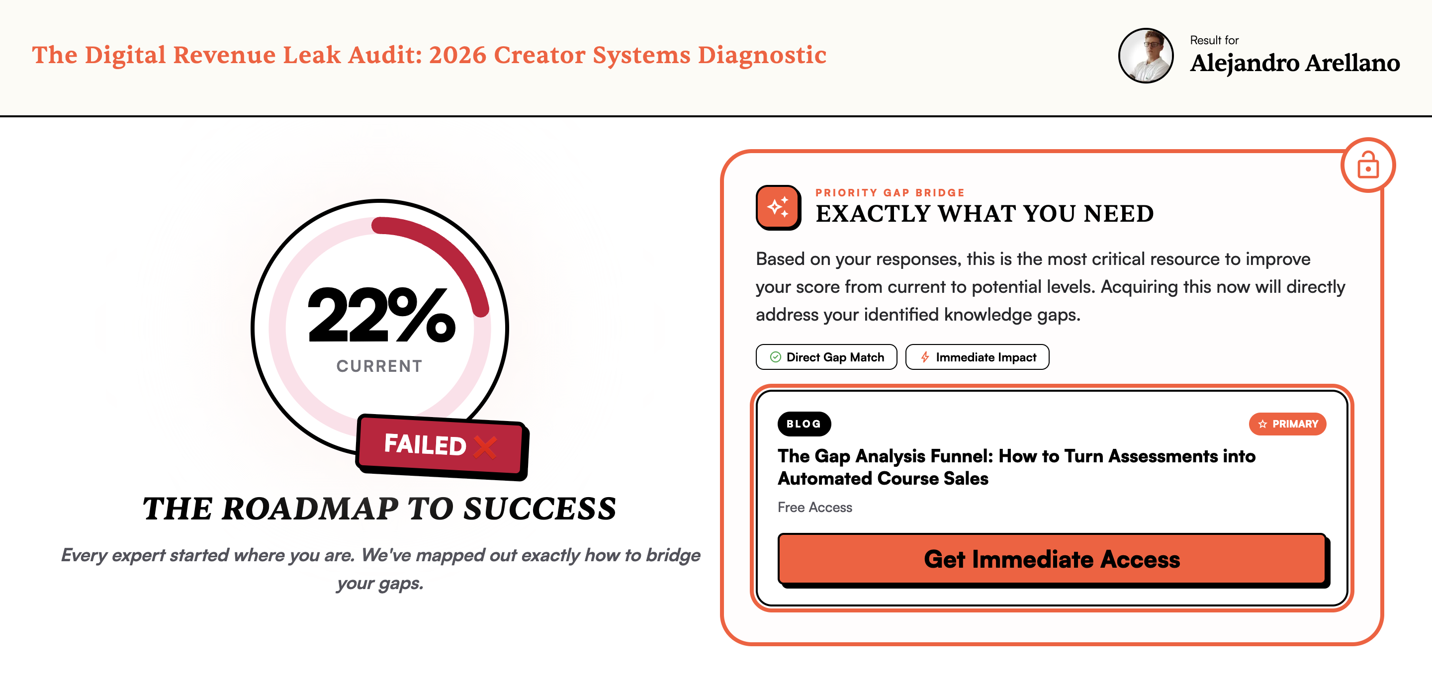 Sales Coach Lite in action recommending a targeted product